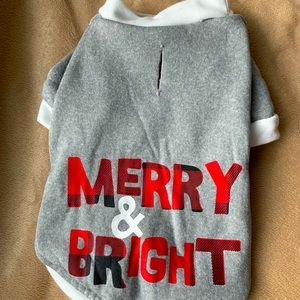 Target Merry & Bright Pet Christmas Sweatshirt size XS (brand new)